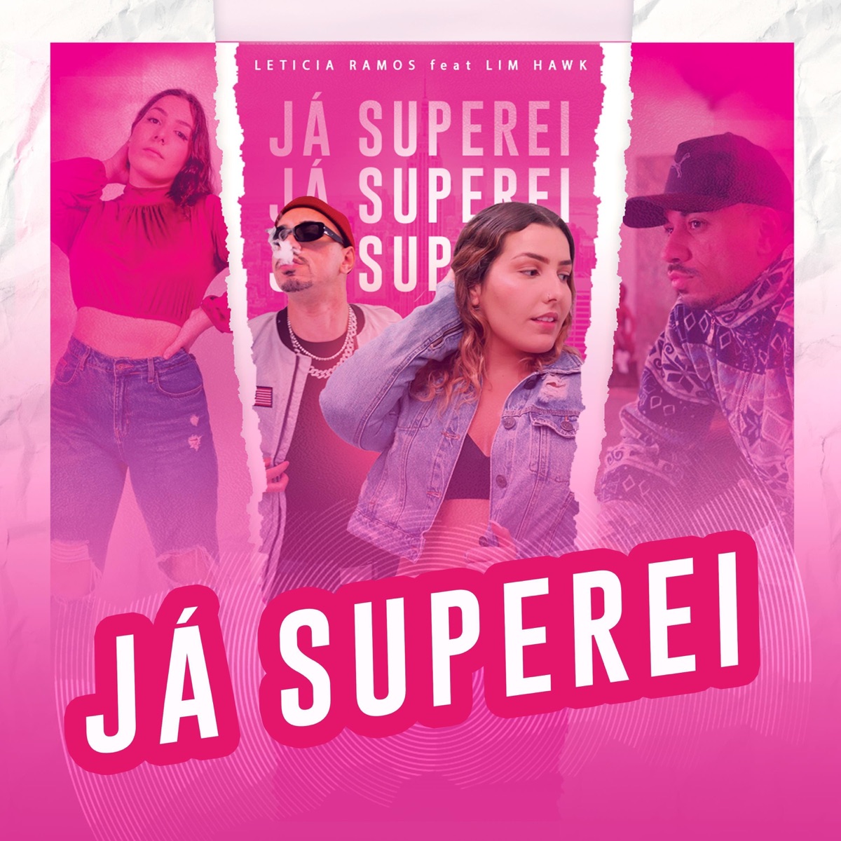 Já Superei (feat. Lim Hawk) - Single by Letícia Ramos album cover