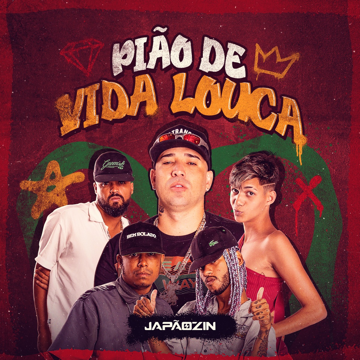 Pião de Vida Louca - Single by Japãozin album cover