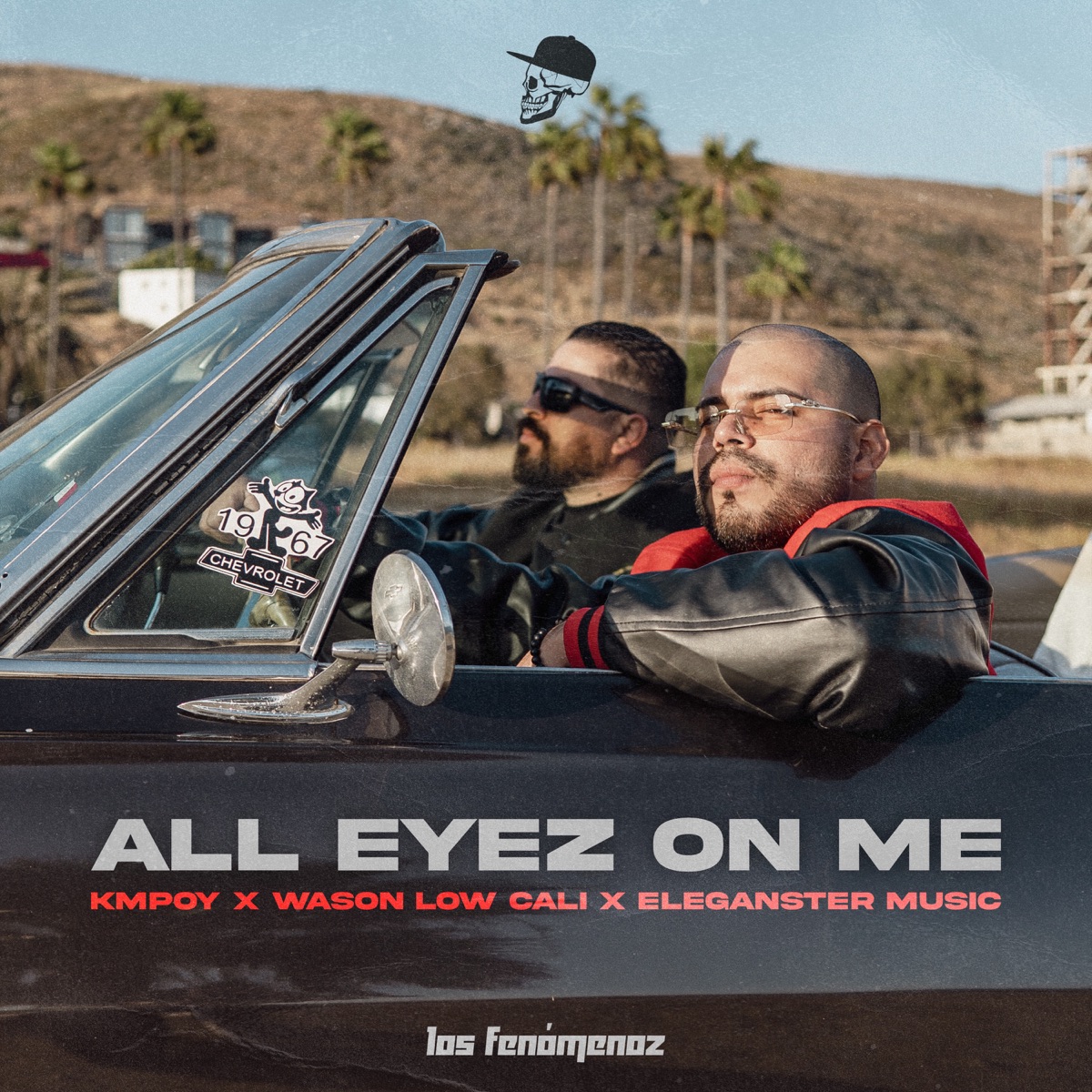 ALL EYEZ ON ME - Single by Kmpoy, wason low cali & Eleganster Music album cover