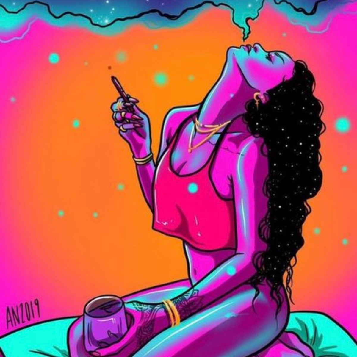 Melodies Of A Stoner by LSM Melly album cover