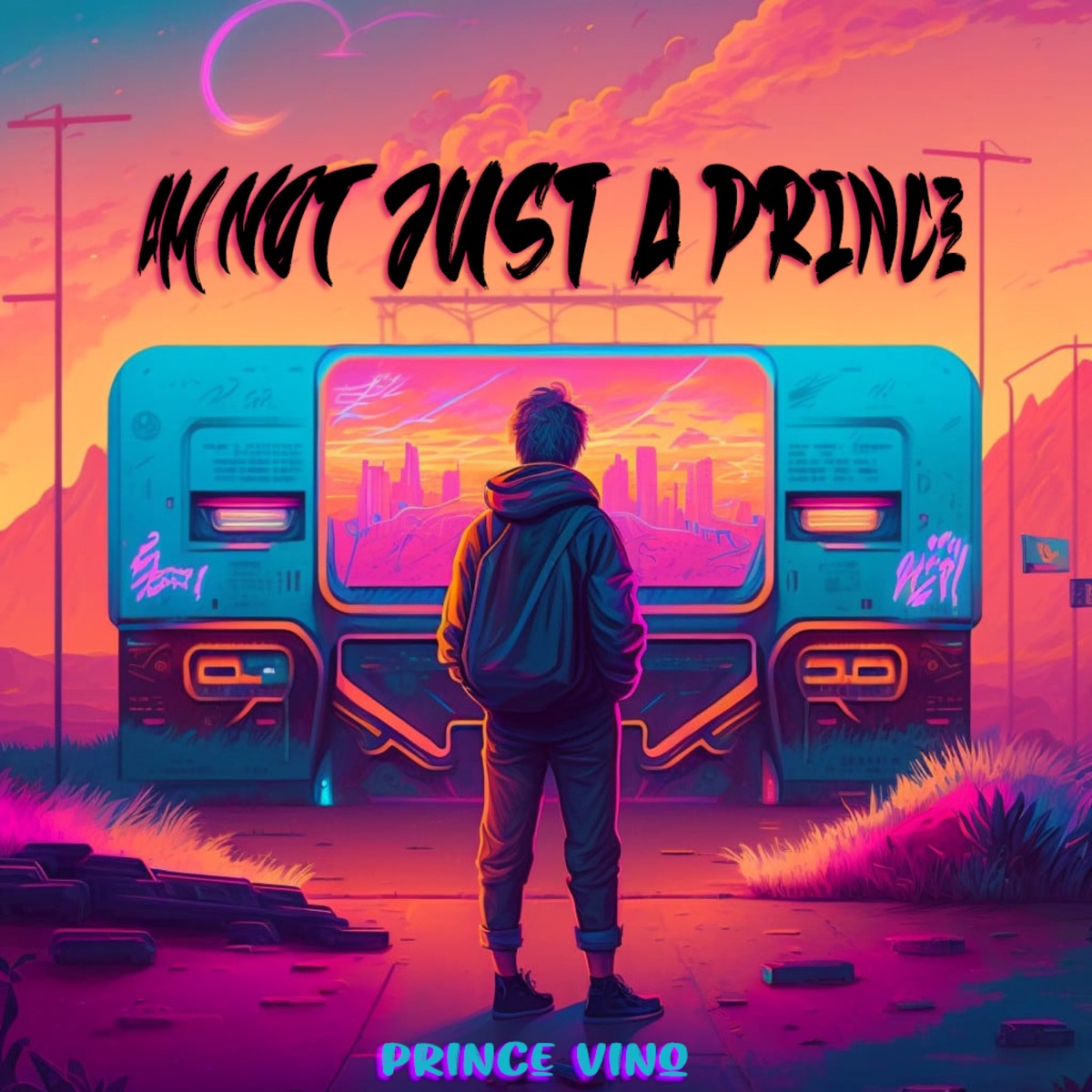 Am Not Just a Prince by Prince Vino album cover