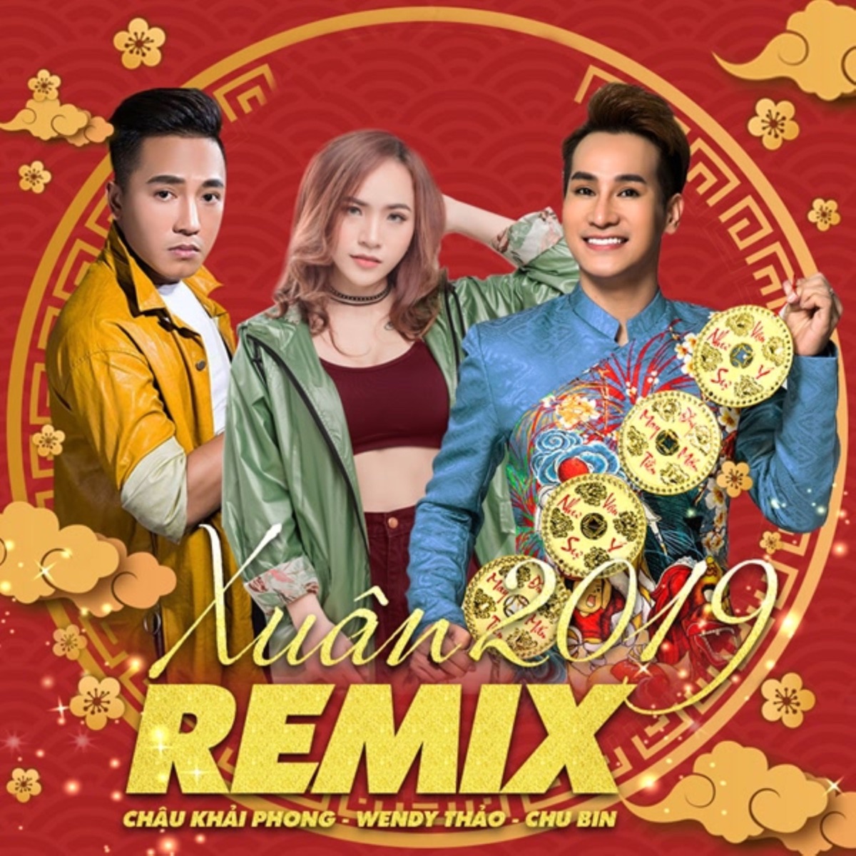 Xuân Remix 2019 - Single by Châu Khải Phong, Wendy Thao & Chu Bin album cover