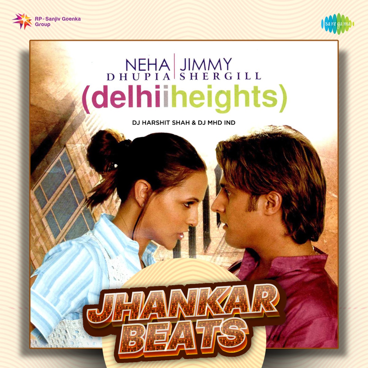 Delhii Heights (Jhankar Beats) - EP by Rabbi Shergill, Roshan Machado & Agnelo Fernandes album cover