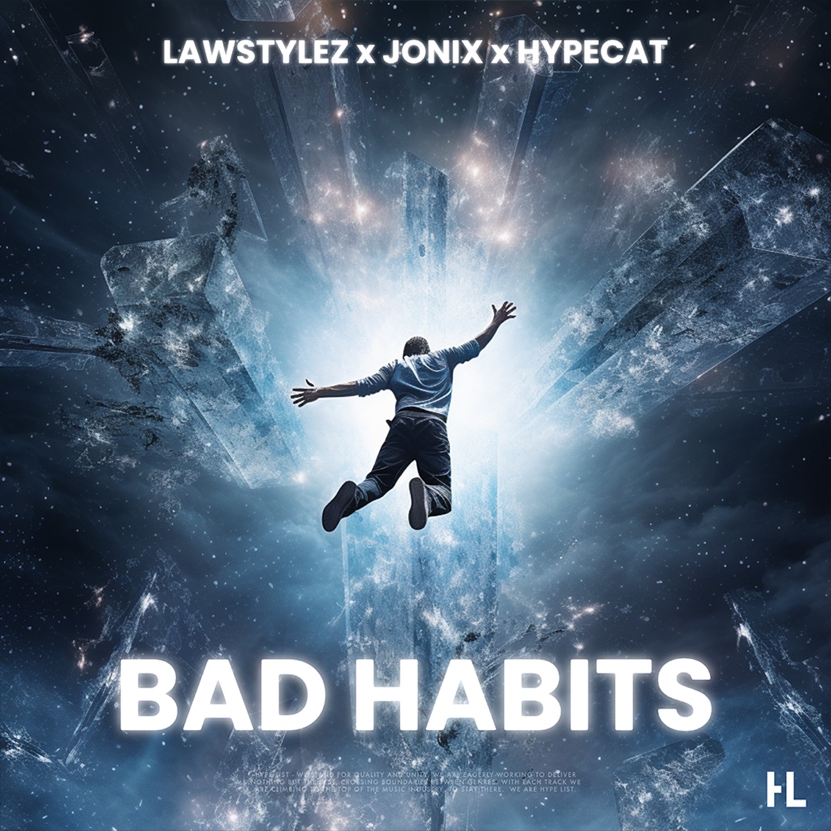 Bad Habits (Techno Version) - Single by Lawstylez, JONIX & HYPECAT album cover