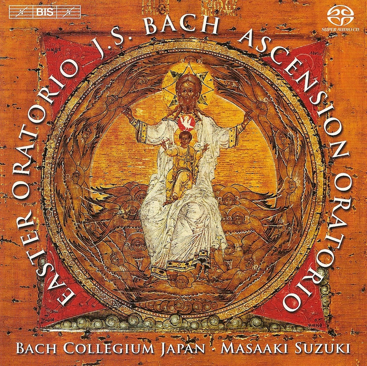 Bach, J.S.: Easter Oratorio / Ascension Oratorio by Bach Collegium Japan, Chiyuki Urano, Jan Kobow, Masaaki Suzuki, Patrick van Goethem & Yukari Nonoshita album cover