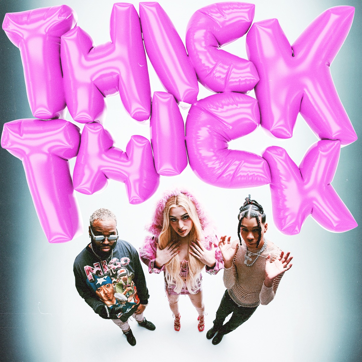 Thick Thick - Single by Lil Joujou, Villano Antillano & Rome LMN album cover