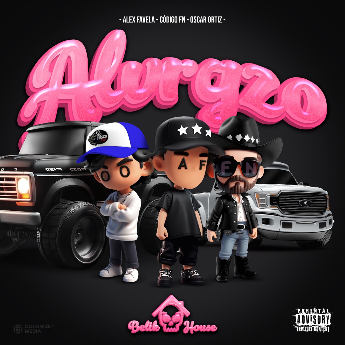 Alvrgzo - Single by Alex Favela, Código FN & Oscar Ortiz album cover
