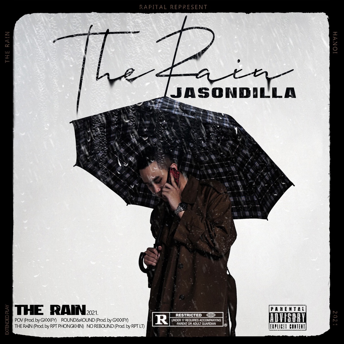 The Rain - EP by Rapital & RPT JasonDilla album cover