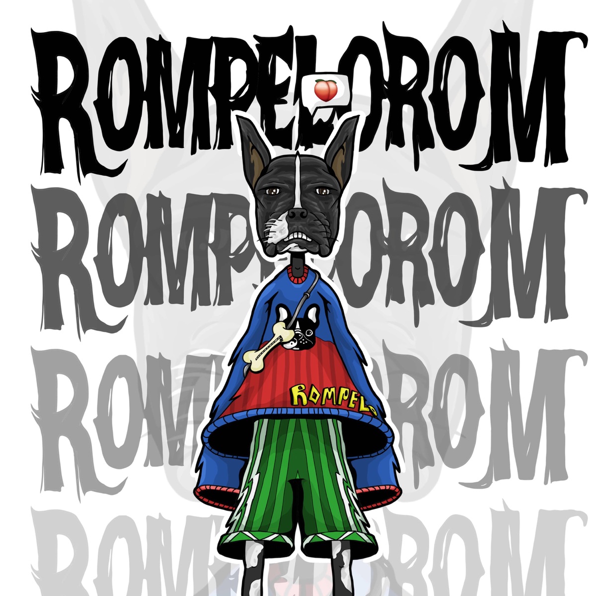 ROMPELOROM (feat. Babyohikari) - Single by l guerrero album cover