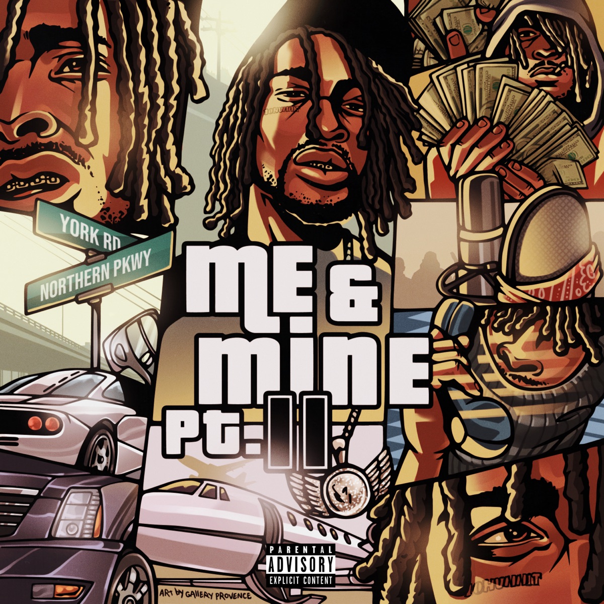 Me & Mine, Pt. 2 - Single by Shordie Shordie album cover