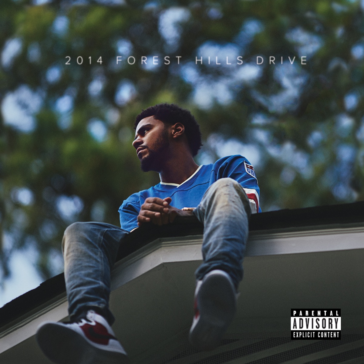 2014 Forest Hills Drive by J. Cole album cover artwork