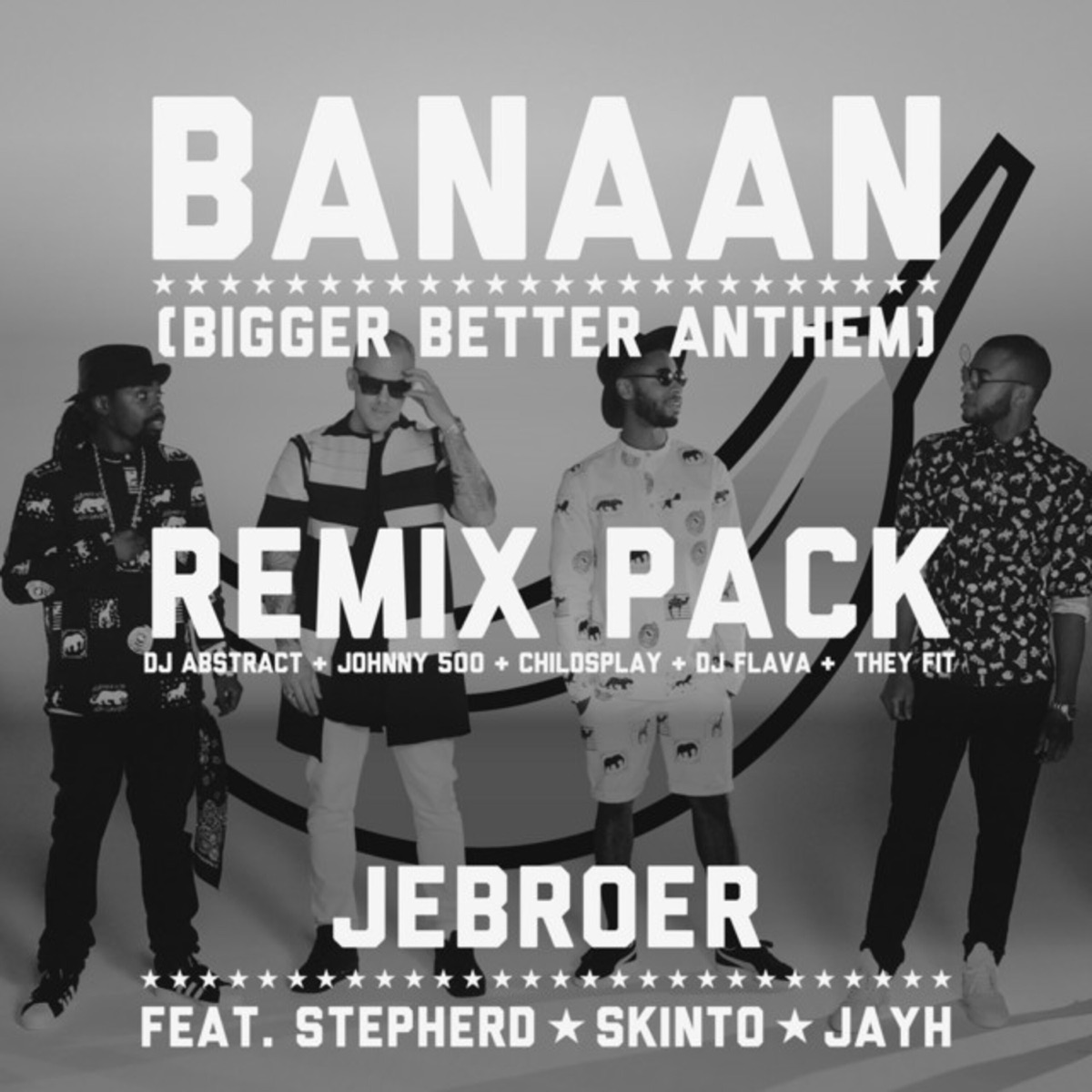 Banaan (Remix Pack) [feat. Stepherd, Skinto & Jayh] - EP by Jebroer album cover