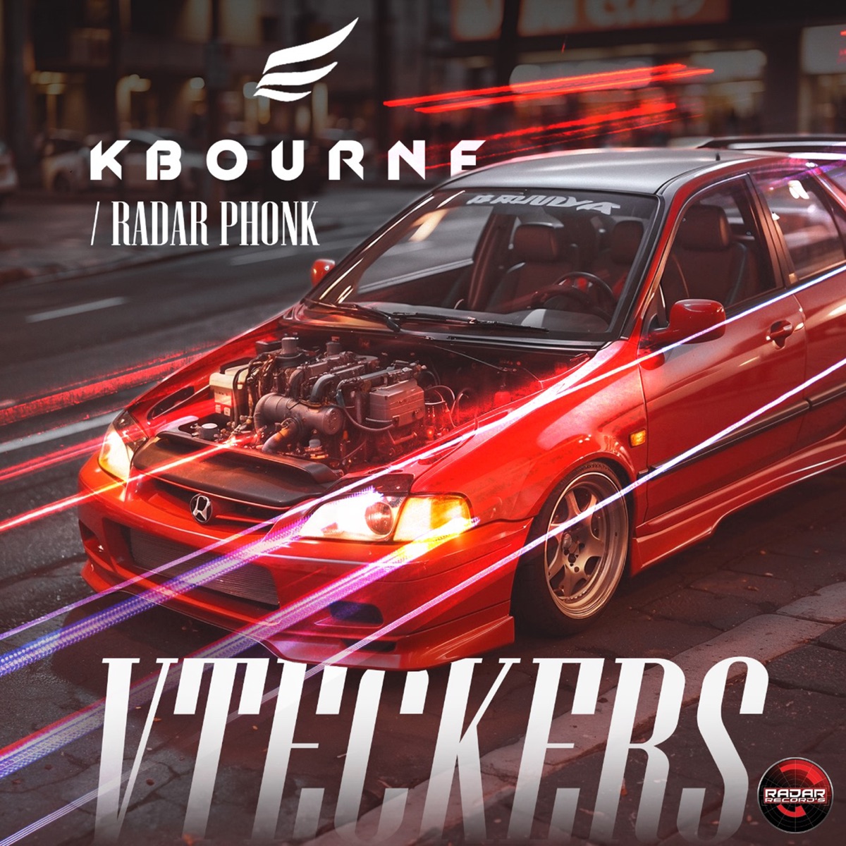 Vteckers - Single by KBourne & Radar Phonk album cover