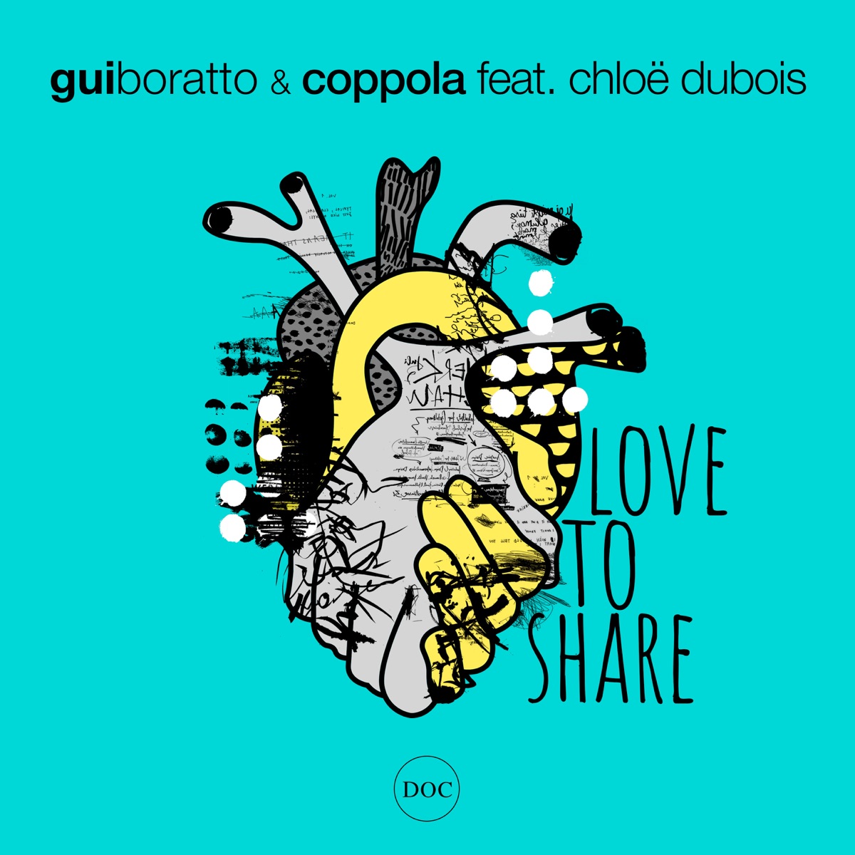 Love To Share (feat. Chloé Dubois) - Single by Gui Boratto & Coppola album cover