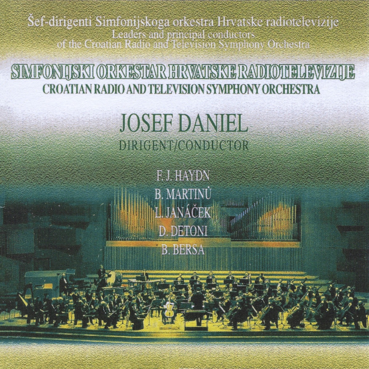 Simfonijski Orkestar Hrvatske Radiotelevizije – Dirigent: Josef Daniel by Josef Daniel & Simfonijski Orkestar HRT-a album cover