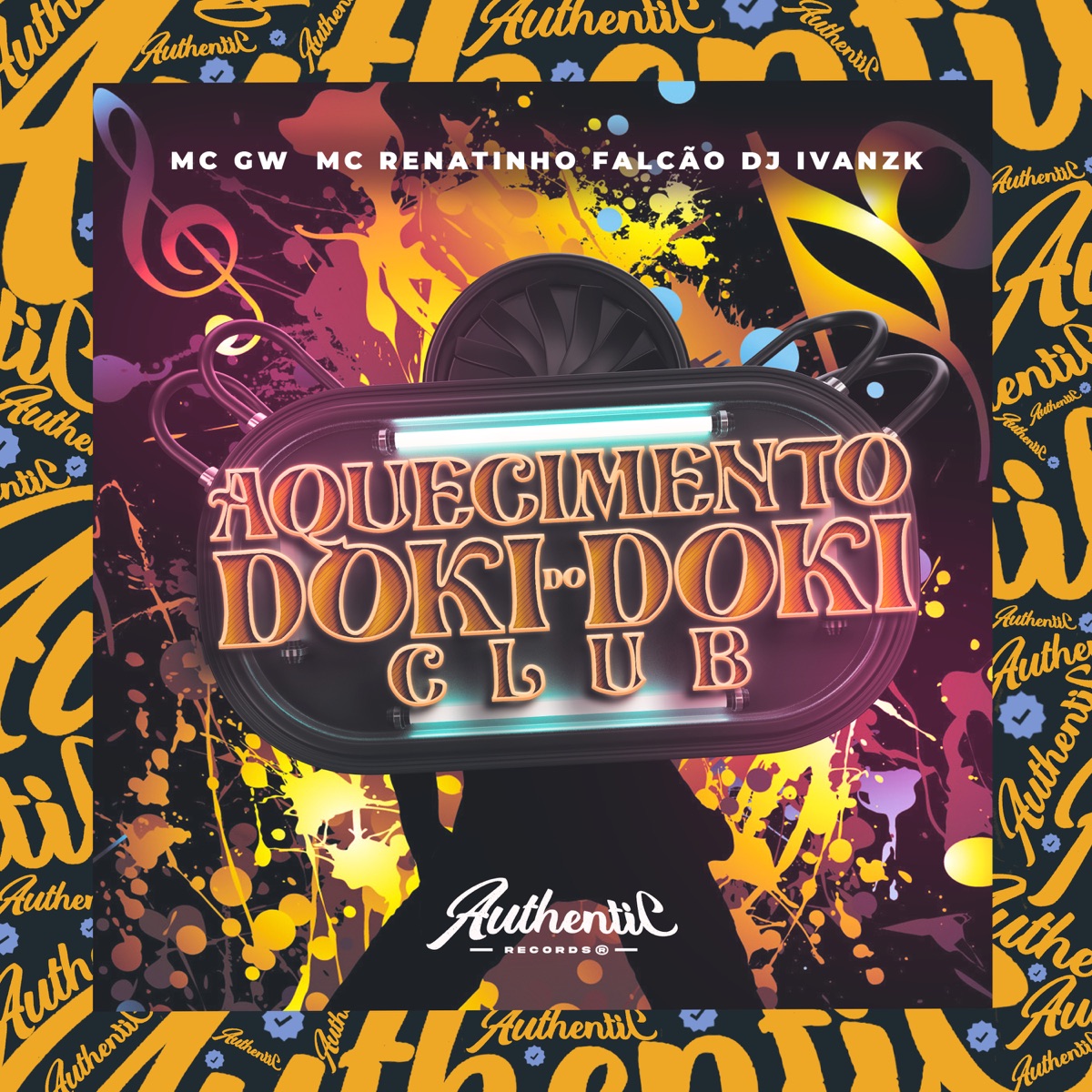 Aquecimento do Doki Doki Club (feat. MC GW) - Single by MC Renatinho Falcão & DJ Ivanzk album cover