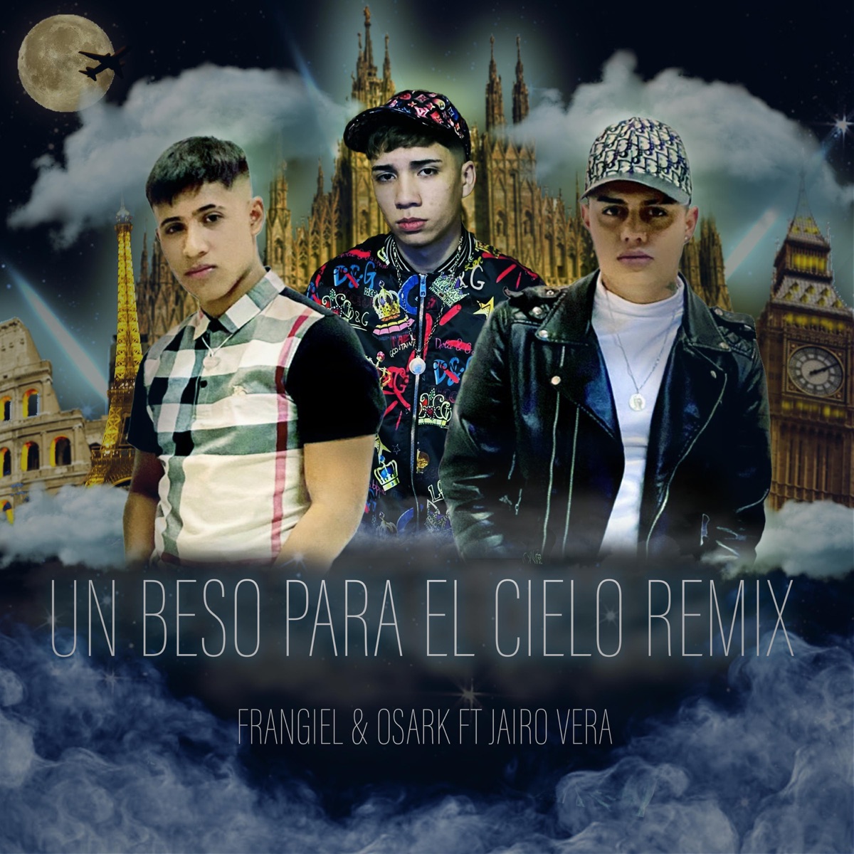 Un Beso Para el Cielo (feat. Jairo Vera) [Remix] [Remix] - Single by Frangiel album cover
