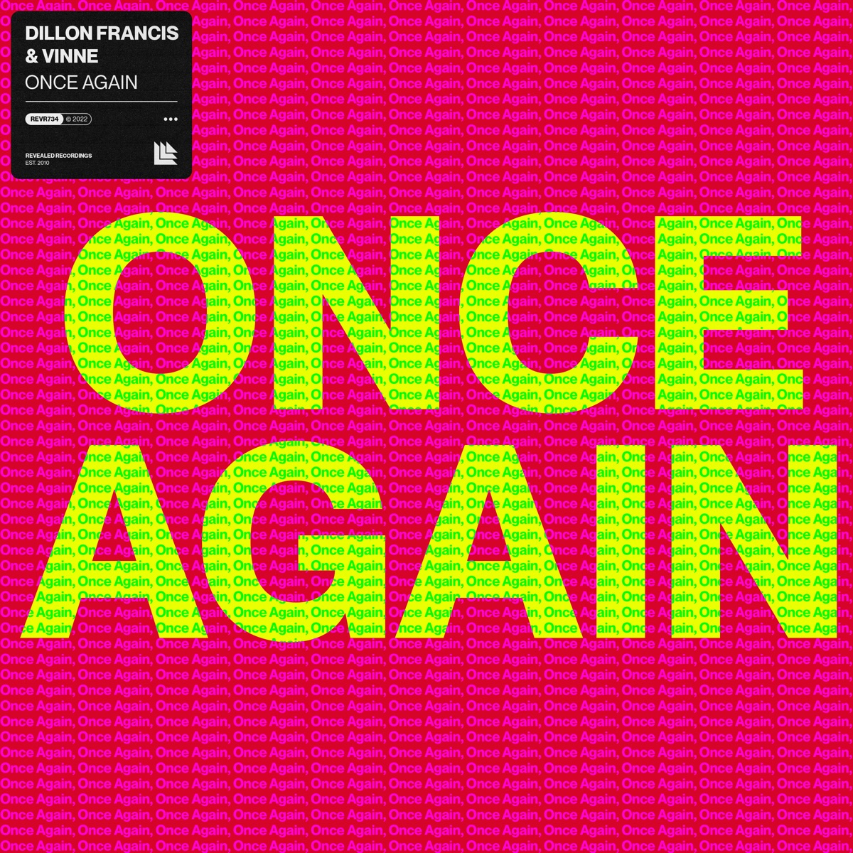 Once Again - Single by Dillon Francis & VINNE album cover