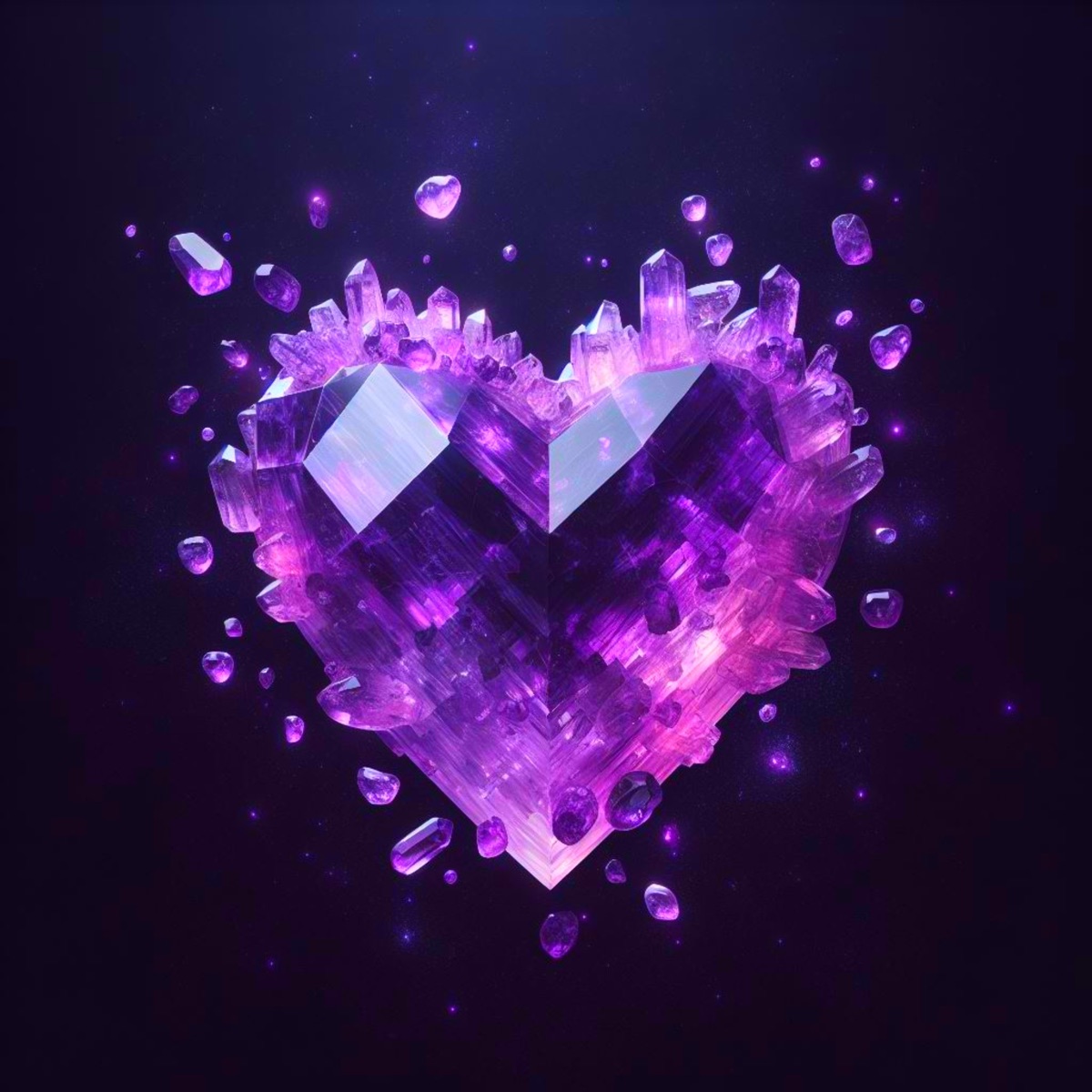Amethyst Heart - Single by ARIUKXXL album cover