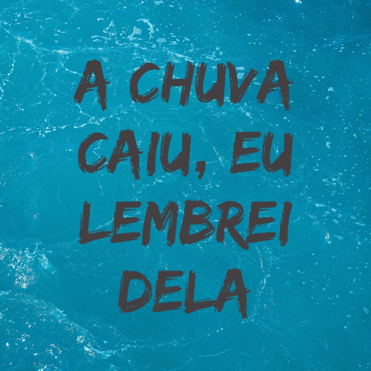A Chuva Caiu, Eu Lembrei Dela - Single by Mc NdoBê, DJ PSICO DE CAXIAS & Dj Nariz 22 album cover
