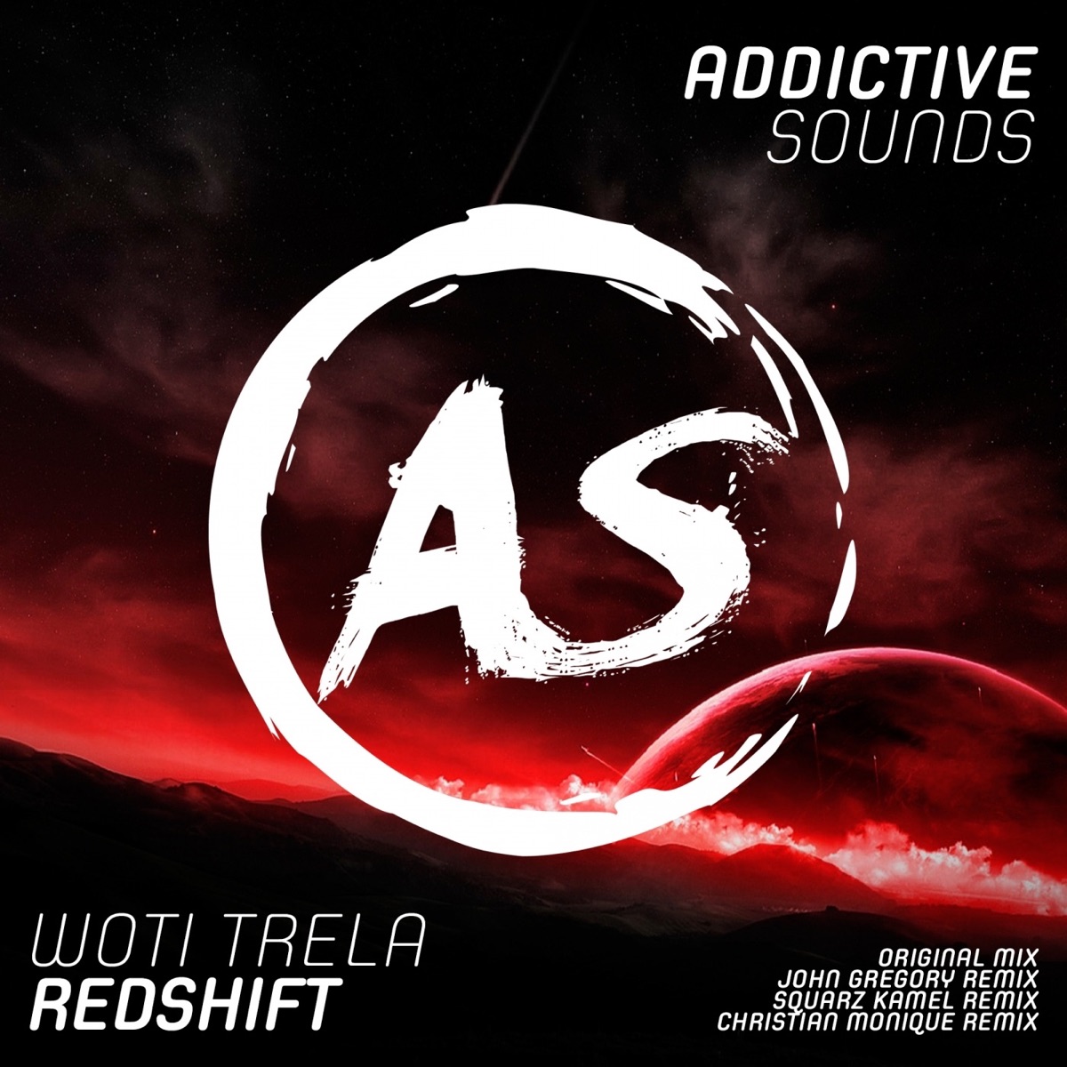 Redshift - EP by Woti Trela, Squarz Kamel & Christian Monique album cover