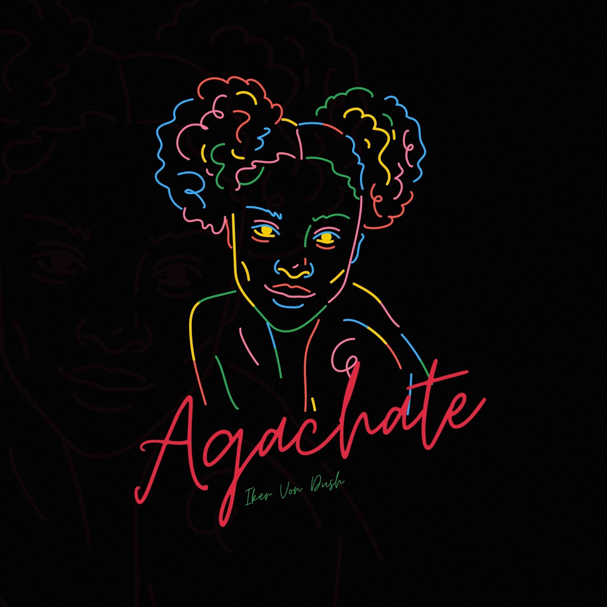 Agachate - Single by Iker Von Dush album cover