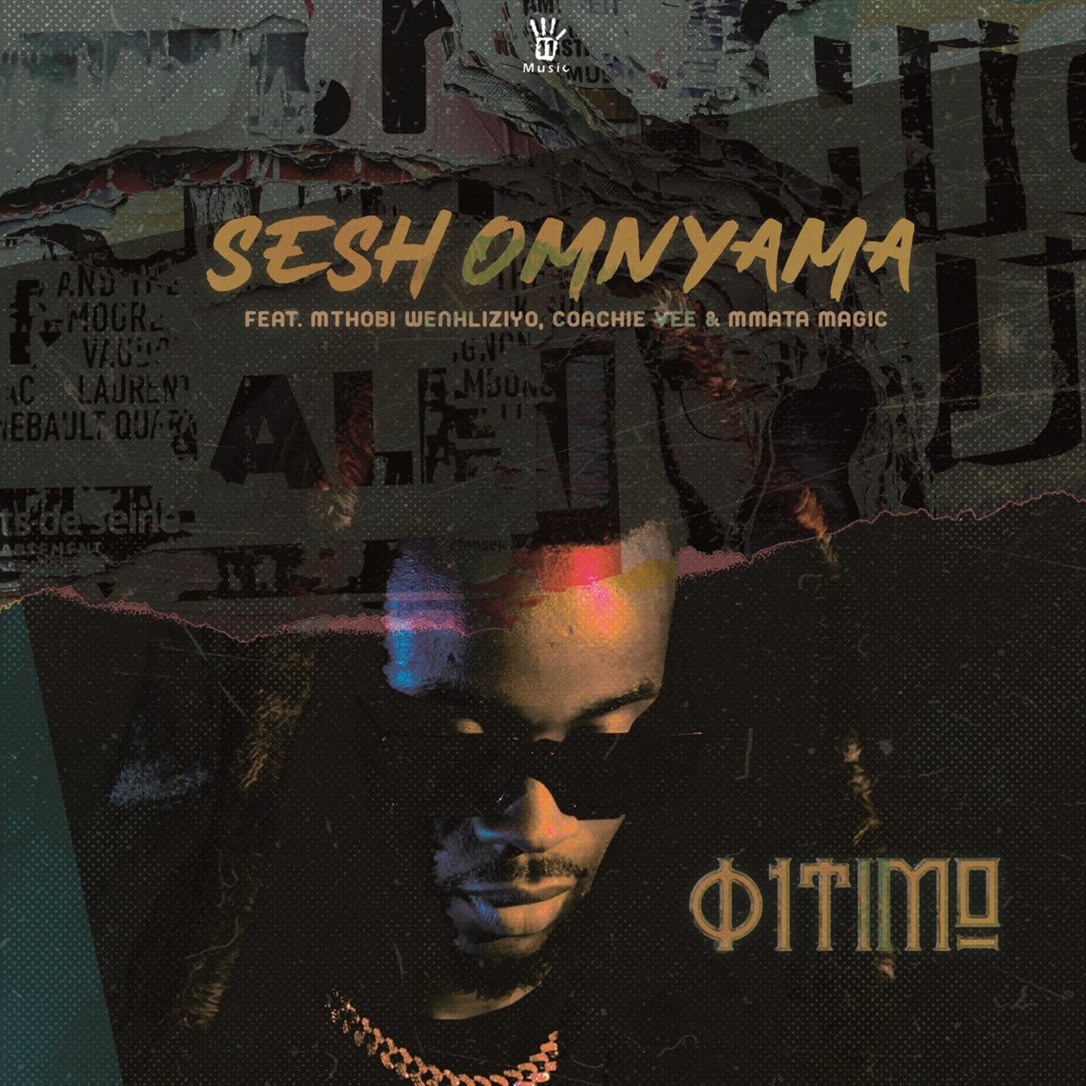 Sesh Omnyama (feat. coachie vee, Mmata Magic & Mthobi Wenhliziyo) - Single by 01Timo album cover
