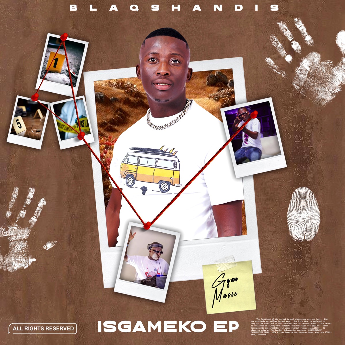 Isgameko Ep by BlaqShandis album cover