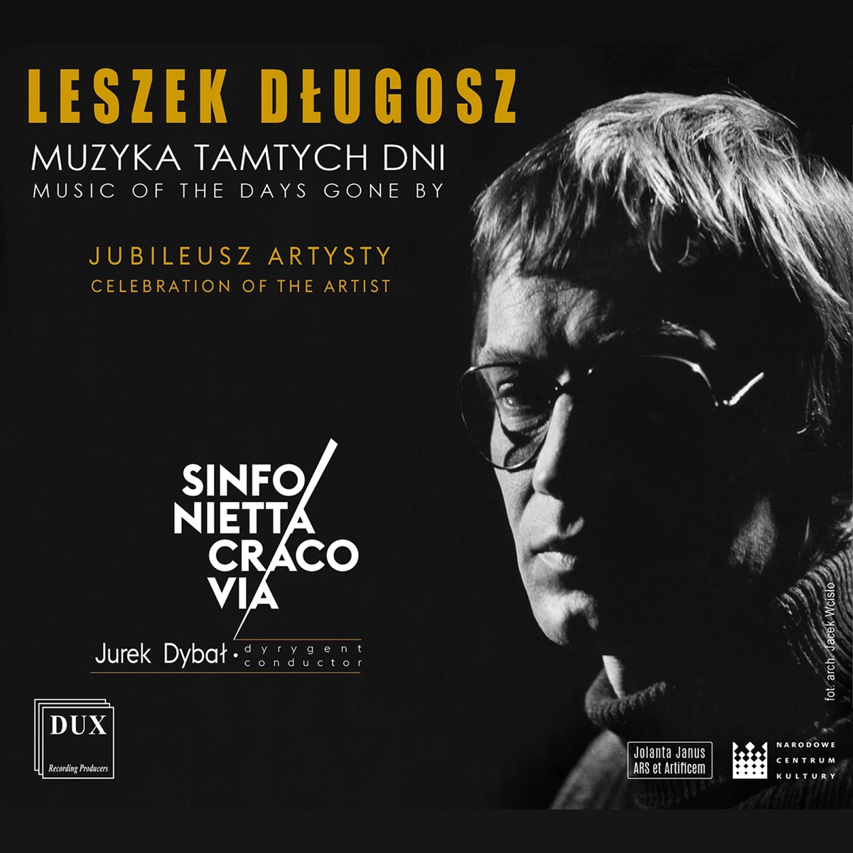 Music of the Days Gone By by Sinfonietta Cracovia, Jurek Dybal, Leszek Długosz & The Leszek Długosz Band album cover