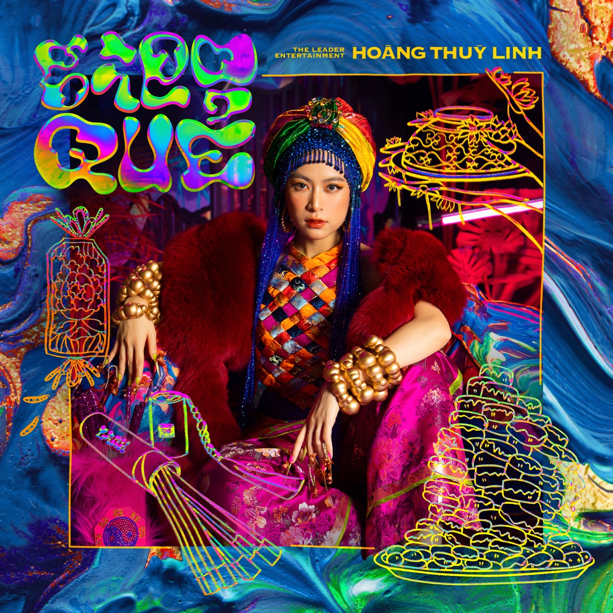 Gieo Quẻ (feat. Đen) - Single by Hoàng Thùy Linh album cover