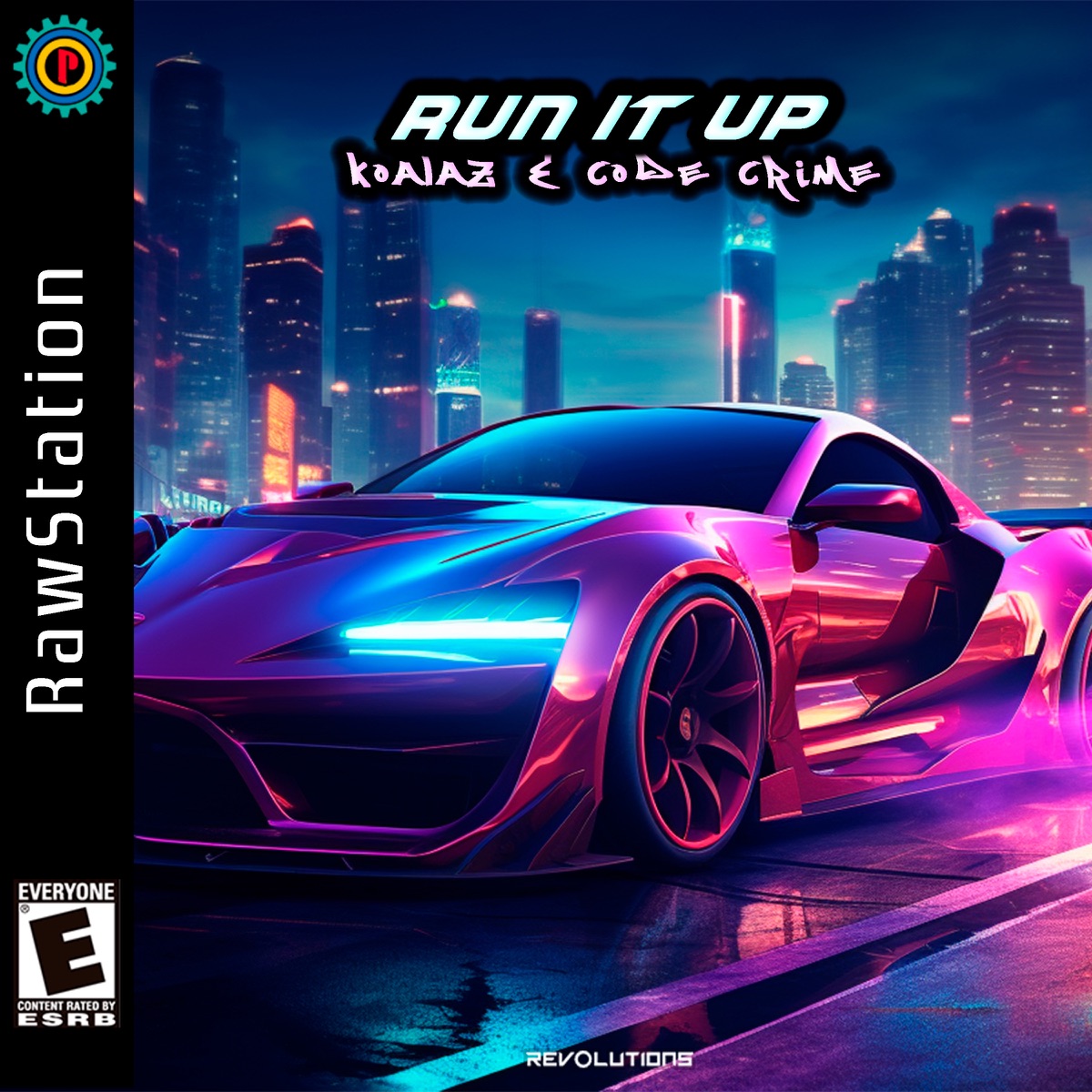Run It Up - Single by Koalaz' & Code Crime album cover