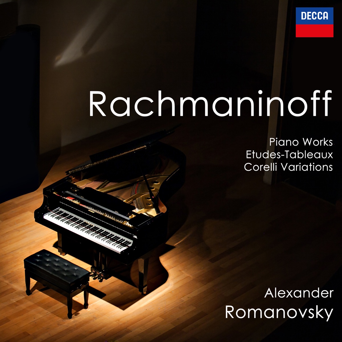 Rachmaninoff - Piano Works by Alexander Romanovsky album cover