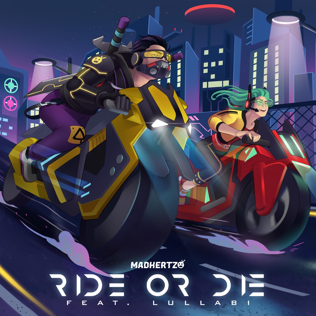 Ride or Die (feat. lullabi) - Single by Madhertz album cover