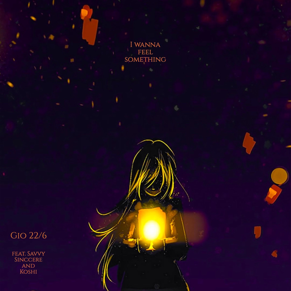 I wanna feel something (feat. Koshi & Savvy Sincere) - Single by Gio 22/6 album cover
