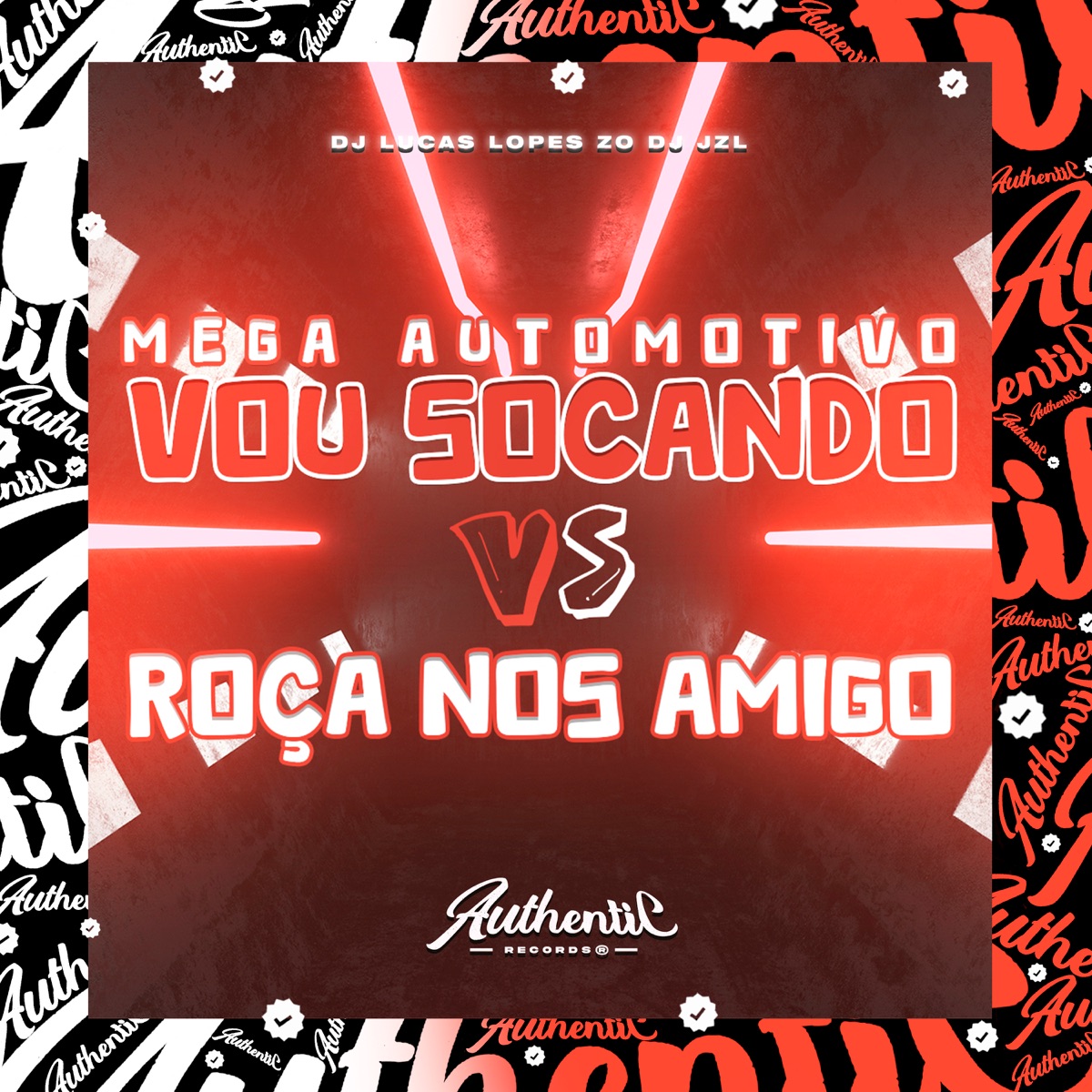 Mega Automotivo Vou Socando Vs Roça nos Amigos (feat. DJ JZL) - Single by DJ LUCAS LOPES ZO album cover