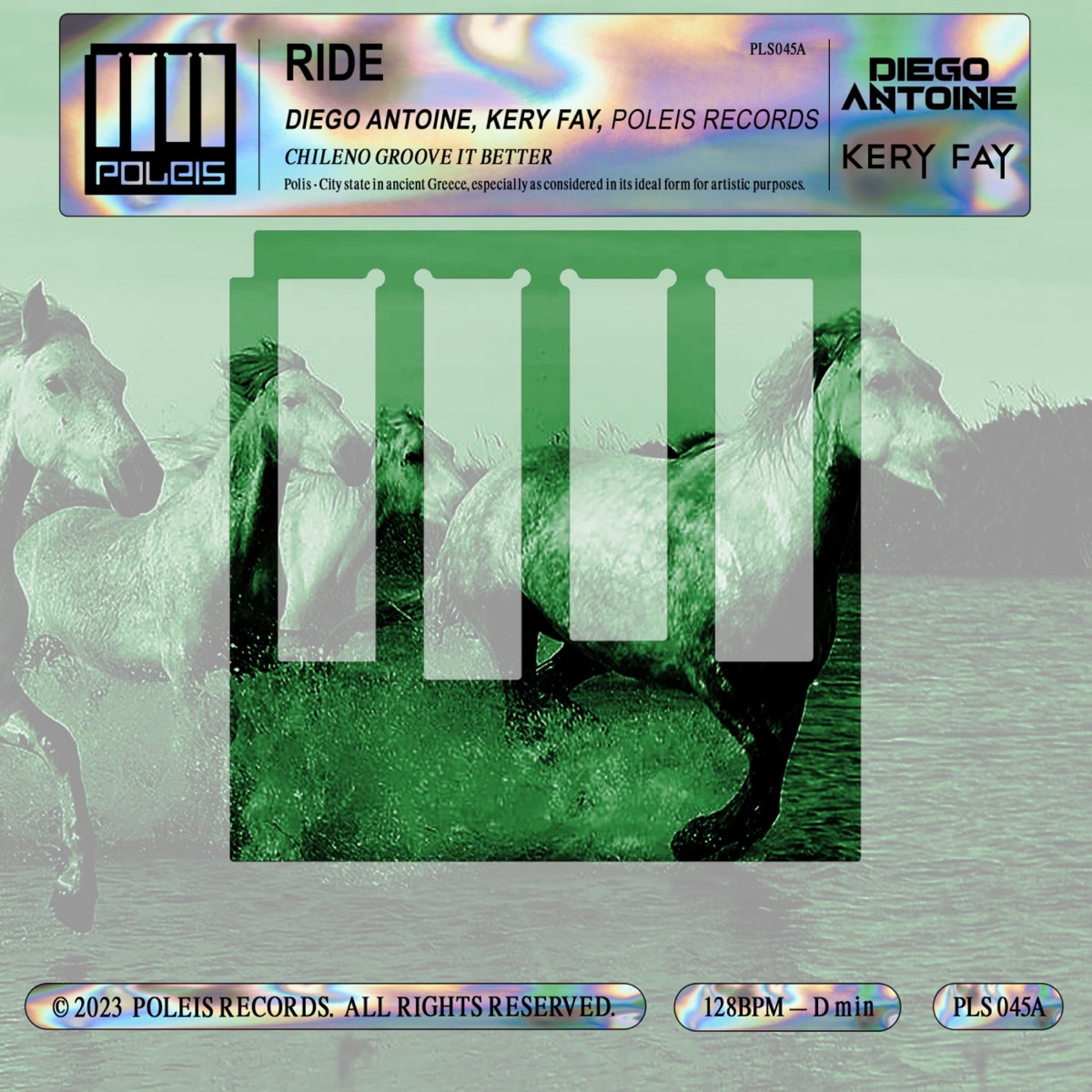 Ride - Single by Diego Antoine, KERY FAY & Poleis Records album cover