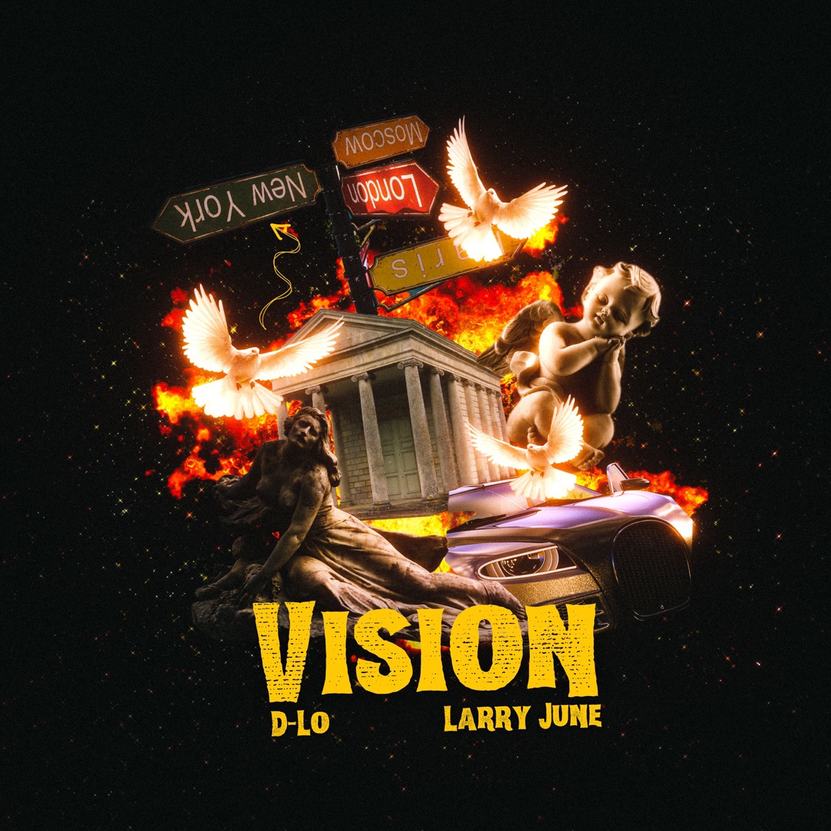 Vision (feat. Larry June) - Single by D-Lo album cover artwork