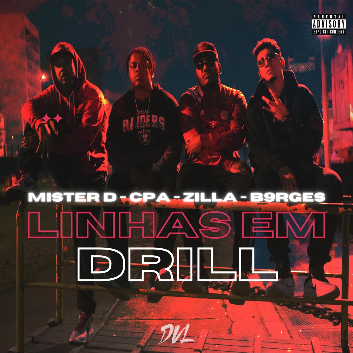 Linhas em Drill - Single by Mister D, CPA, B9RGES & Zilla album cover