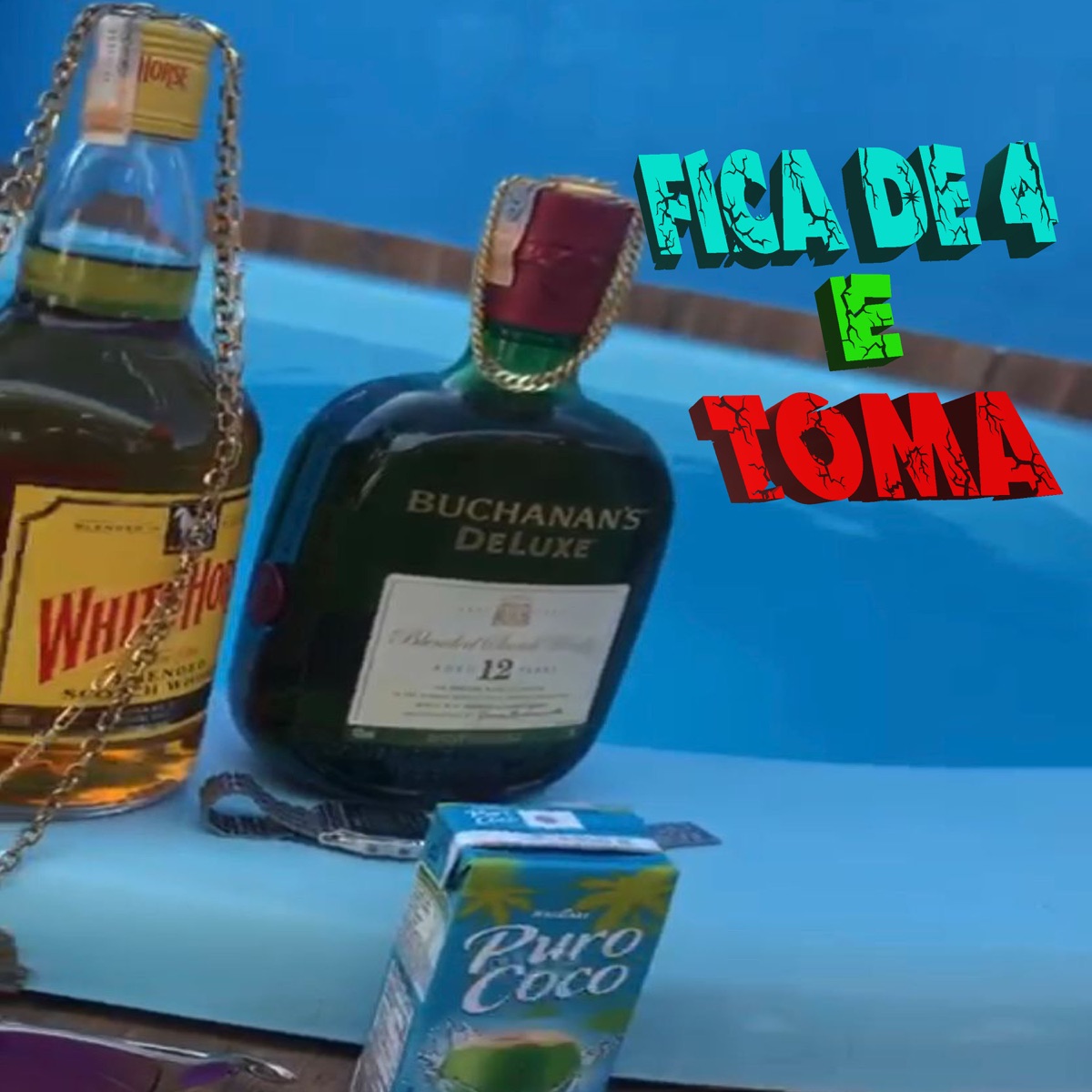 Fica de 4 e Toma - Single by Dj Kevin Maiia o canalha & mc gordynhoo album cover