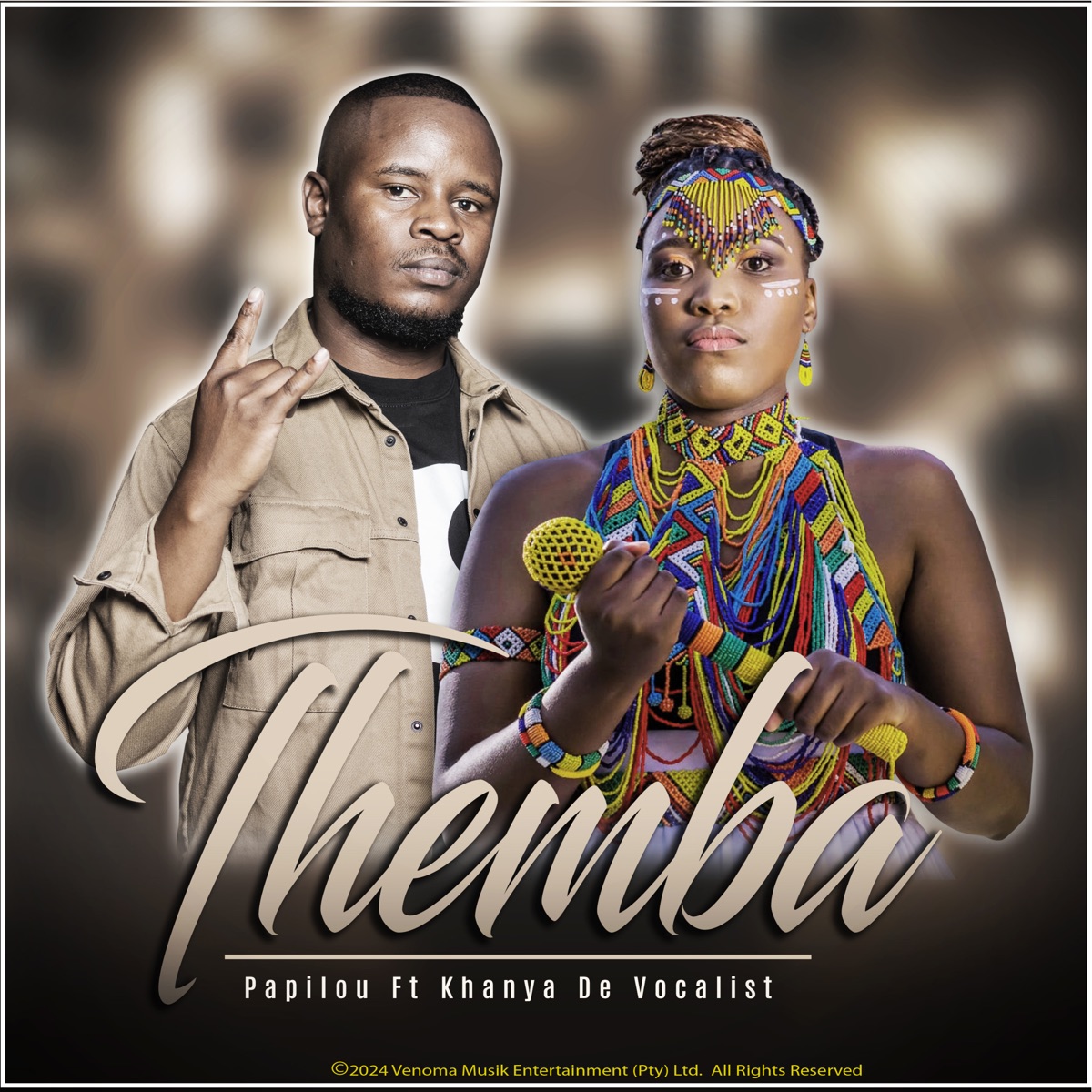 Themba (feat. Khanya De Vocalist) - Single by Papilou album cover