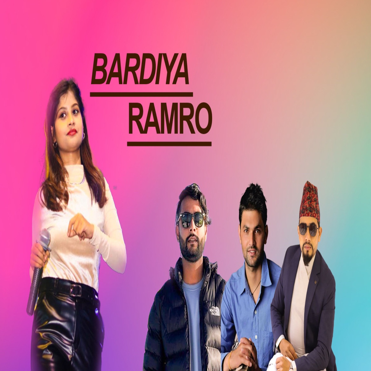 Bardiya Ramro Badaiya Talaile - Single by Sabin Subedi & Benisha Poudel album cover