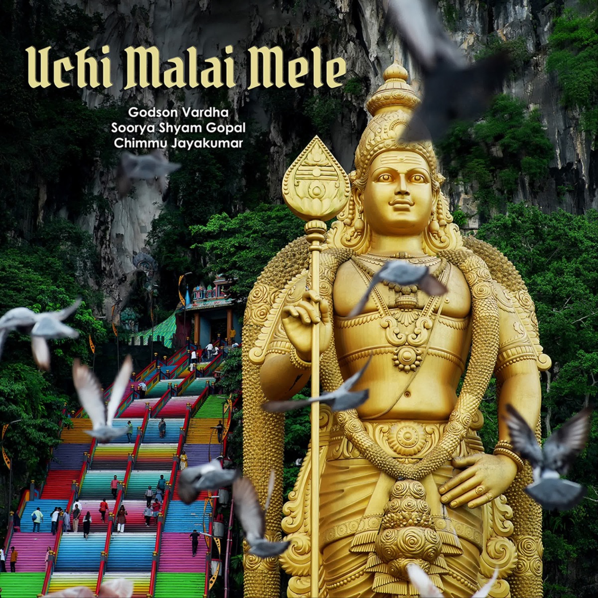 Uchi Malai Mele - Single by Soorya Shyam Gopal, Chimmu Jayakumar & Godson Vardha album cover