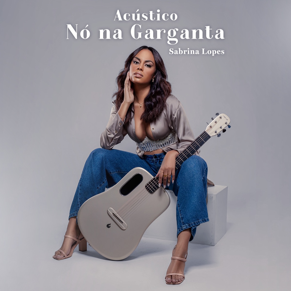 Nó na Garganta (Acústico) - Single by Sabrina Lopes album cover
