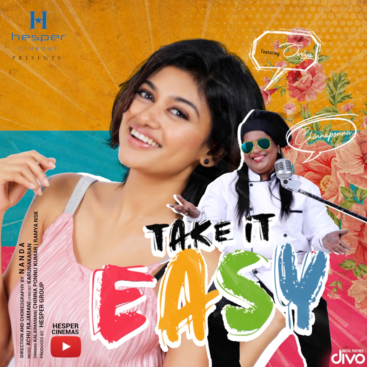 Take It Easy - Single by Achu, Karunakaran, Chinnaponnu & Ramya NSK album cover