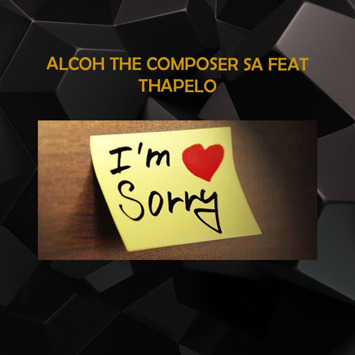 I'm sorry (feat. Thapelo) - Single by Alcoh the composer SA album cover