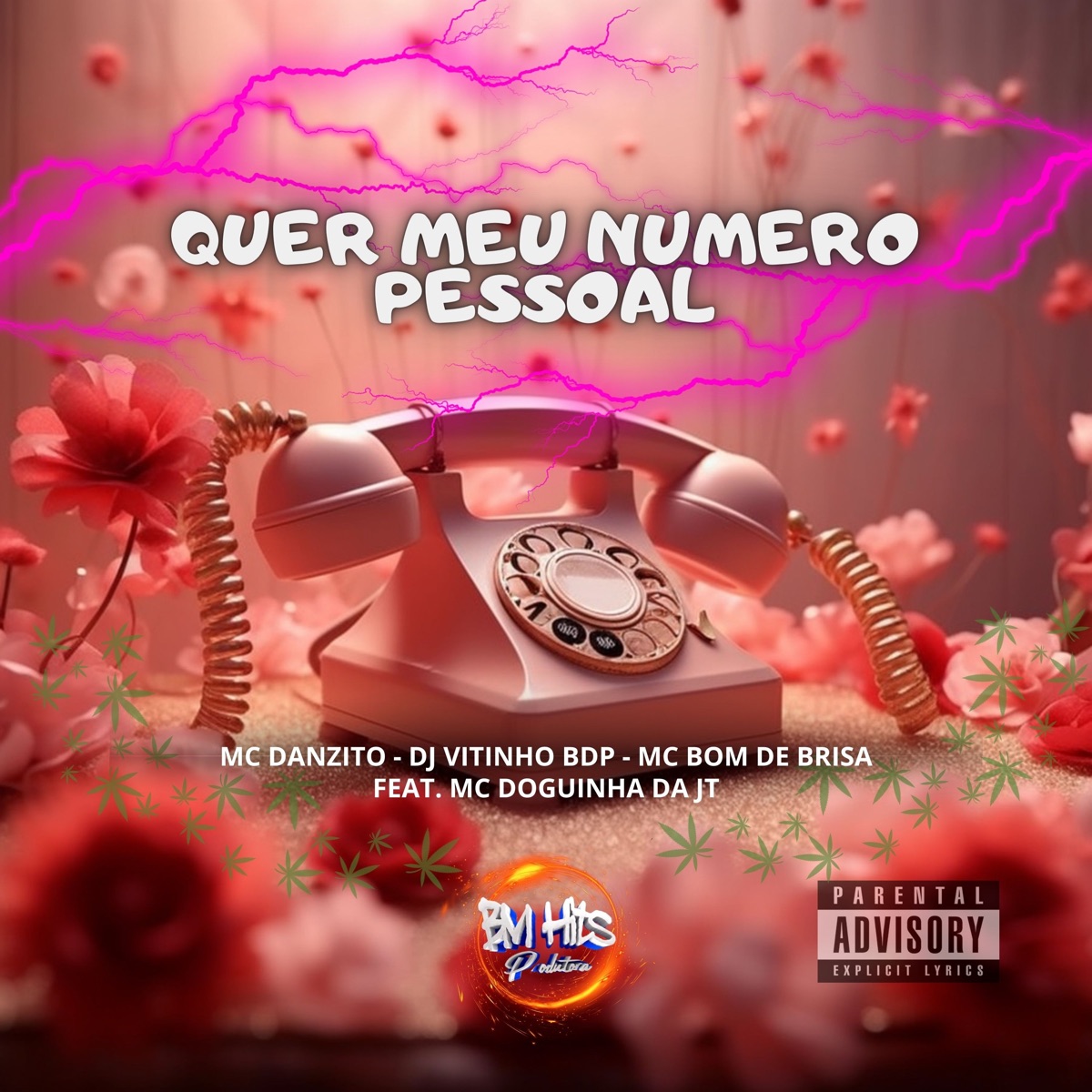 Quer Meu Numero Pessoal (feat. MC DOGUINHA DA JT) - Single by Mc Danzito, DJ Vitinho BDP & Mc Bom De Brisa album cover