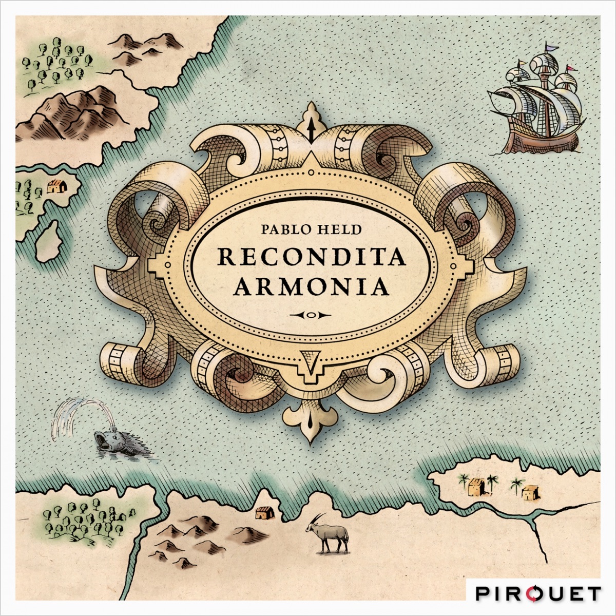 Recondita Armonia (feat. Robert Landfermann, Jonas Burgwinkel & Pablo Held) by Pablo Held Trio album cover