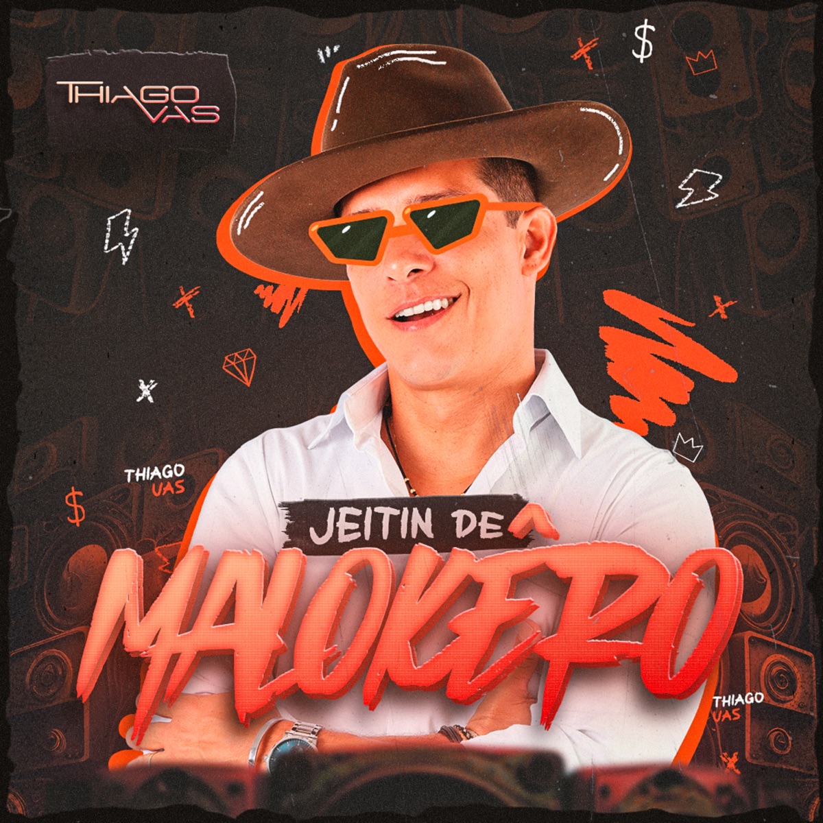 Jeitin De Malokêro - Single by Thiago Vas album cover