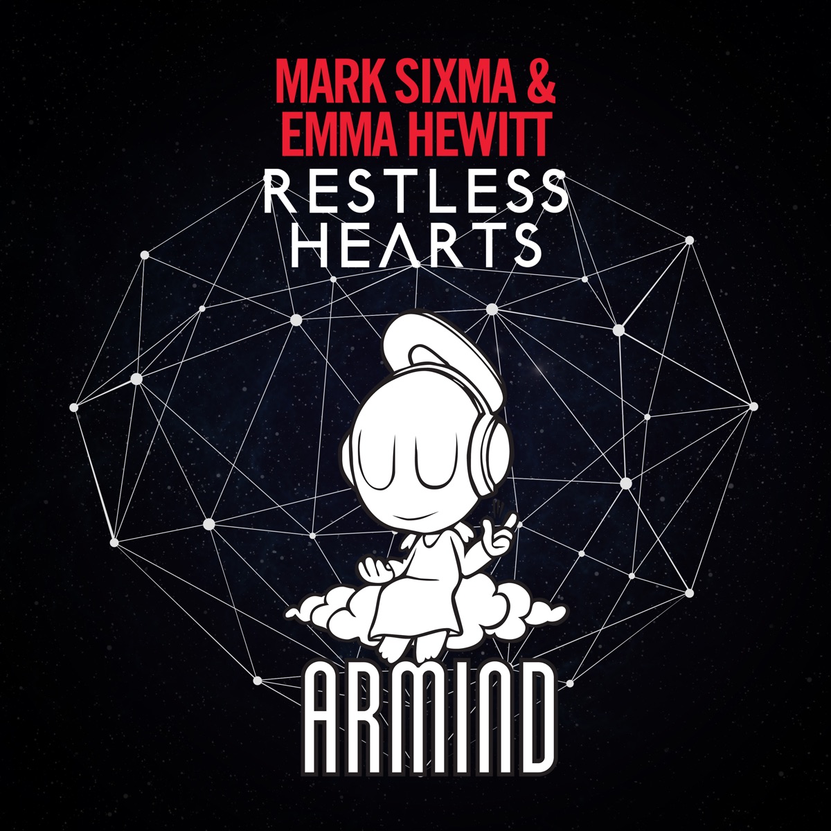 Restless Hearts - Single by Mark Sixma & Emma Hewitt album cover