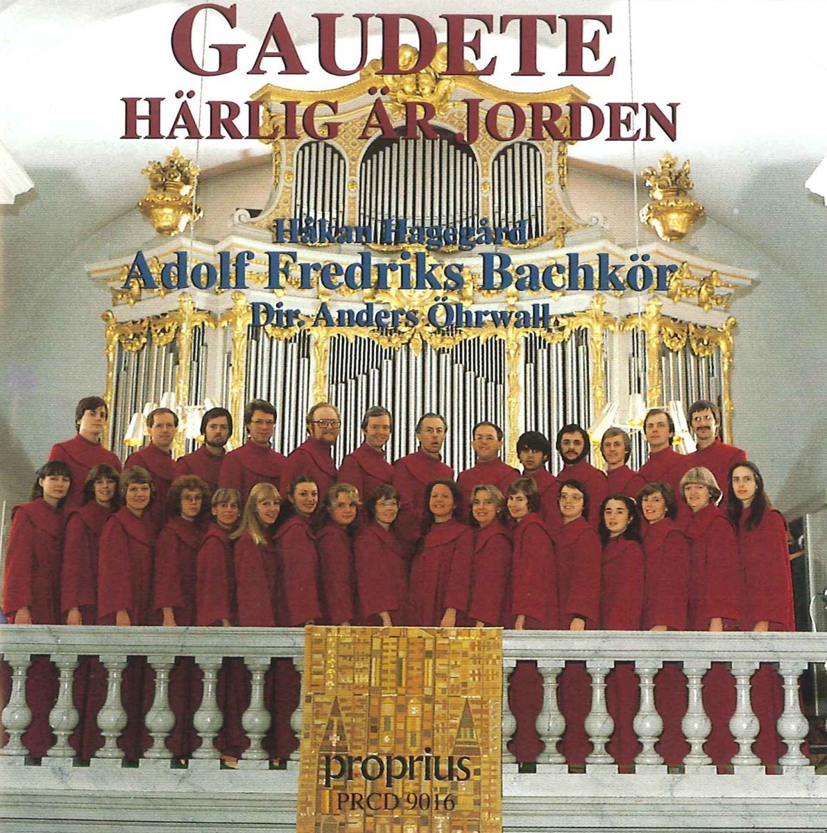 Gaudete - Härlig Är Jorden by Anders Öhrwall album cover
